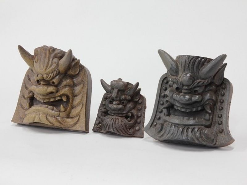 [Hyogo, Himeji City] Limited to one group per day. Experience making traditional Japanese onigawara tiles! Individual instruction from a veteran instructor!の紹介画像