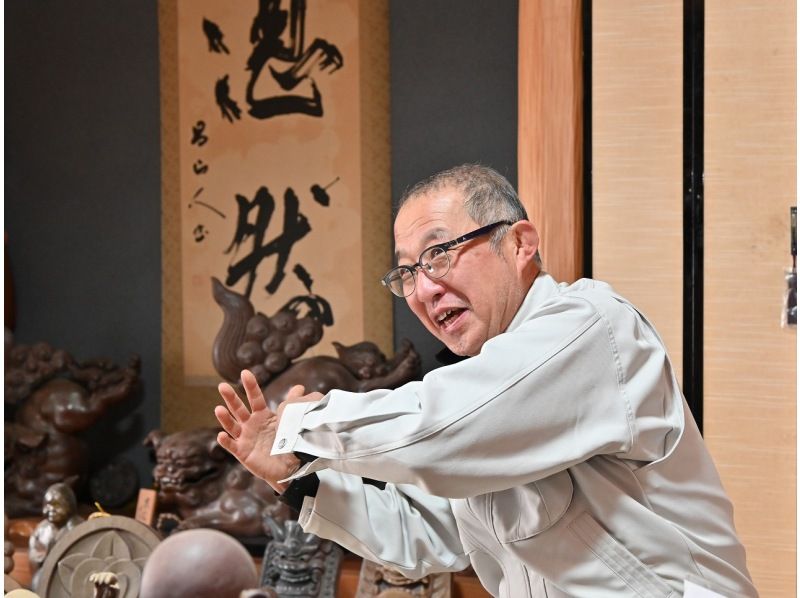 [Hyogo, Himeji City] Limited to one group per day. Experience making traditional Japanese onigawara tiles! Individual instruction from a veteran instructor!の紹介画像