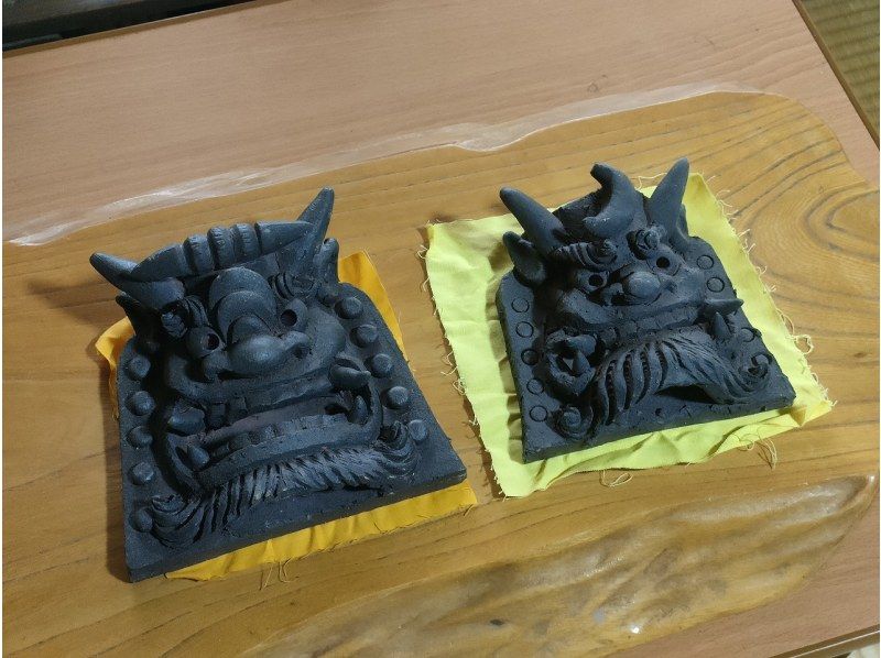 [Hyogo, Himeji City] Limited to one group per day. Experience making traditional Japanese onigawara tiles! Individual instruction from a veteran instructor!の紹介画像