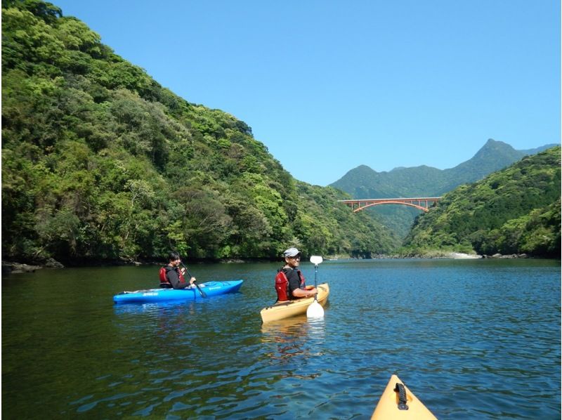 【鹿児島・屋久島】トレッキングの次の日に！「安房川リバーカヤック」初心者/お一人様歓迎！（午前 半日コース）の紹介画像