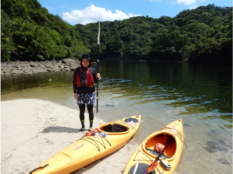 【鹿児島・屋久島】トレッキングの次の日に！「安房川リバーカヤック」初心者/お一人様歓迎！（午前 半日コース）の紹介画像