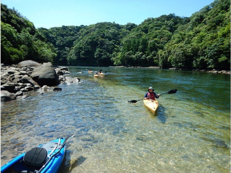 【鹿児島・屋久島】トレッキングの次の日に！「安房川リバーカヤック」初心者/お一人様歓迎！（午前 半日コース）の紹介画像