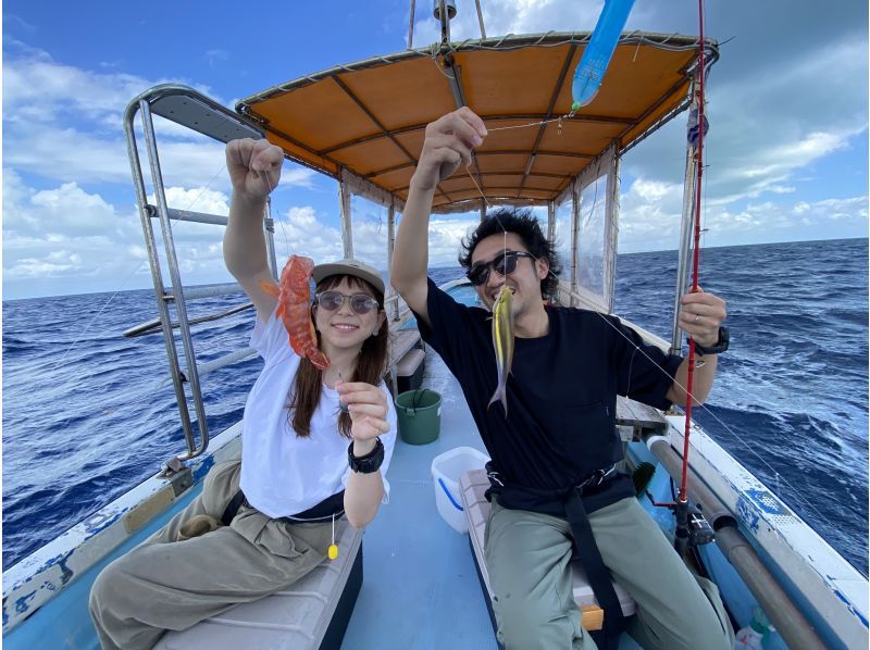 【急售！ 】今天說不定就能租出去！跟大家一起體驗Gurukun釣魚｜換成活餌釣魚，用釣到的魚做沖繩料理♪の紹介画像