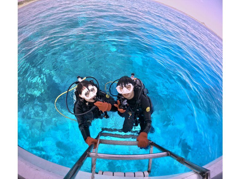 【沖縄北部・水納島・瀬底島 】ボート体験ダイビング2ダイブ 初心者大歓迎！　(10歳から参加OK) 　写真・動画無料プレゼント！の紹介画像
