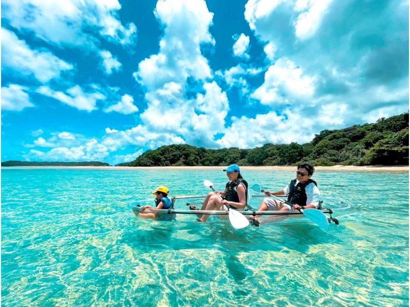 【石垣島/セットでお得】絶景！川平湾クリアカヤックツアー＆遭遇率99％ウミガメシュノーケル当日予約OK！カップル女子旅に大人気ツアー♪のの紹介画像