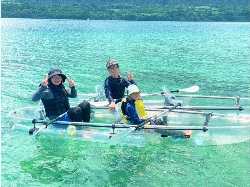 【石垣島/セットでお得】絶景！川平湾クリアカヤックツアー＆遭遇率99％ウミガメシュノーケル当日予約OK！カップル女子旅に大人気ツアー♪のの紹介画像