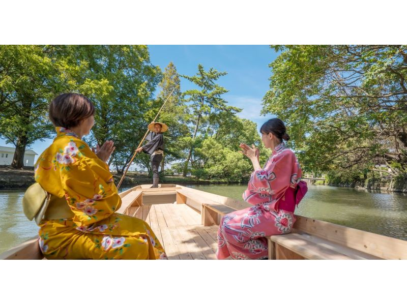 【柳川遊船】40分鐘遊覽路線～悠閒遊覽柳川藩主橘王府邸～の紹介画像