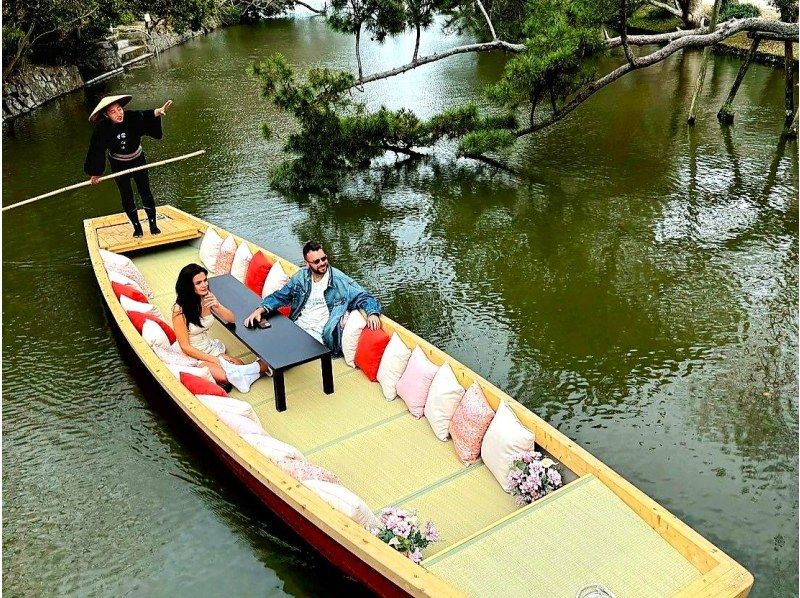 【柳川遊船】40分鐘遊覽路線～悠閒遊覽柳川藩主橘王府邸～の紹介画像