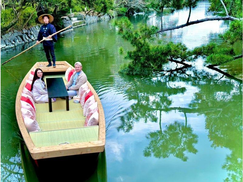 【柳川遊船】40分鐘遊覽路線～悠閒遊覽柳川藩主橘王府邸～の紹介画像