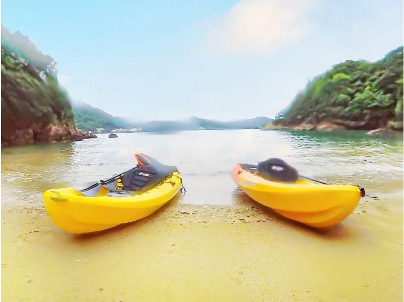 【静岡・西伊豆】伊豆の海で夕陽を見ながらカヤック体験♪お子様もご一緒に！1.5時間コース＜初心者歓迎＞の紹介画像