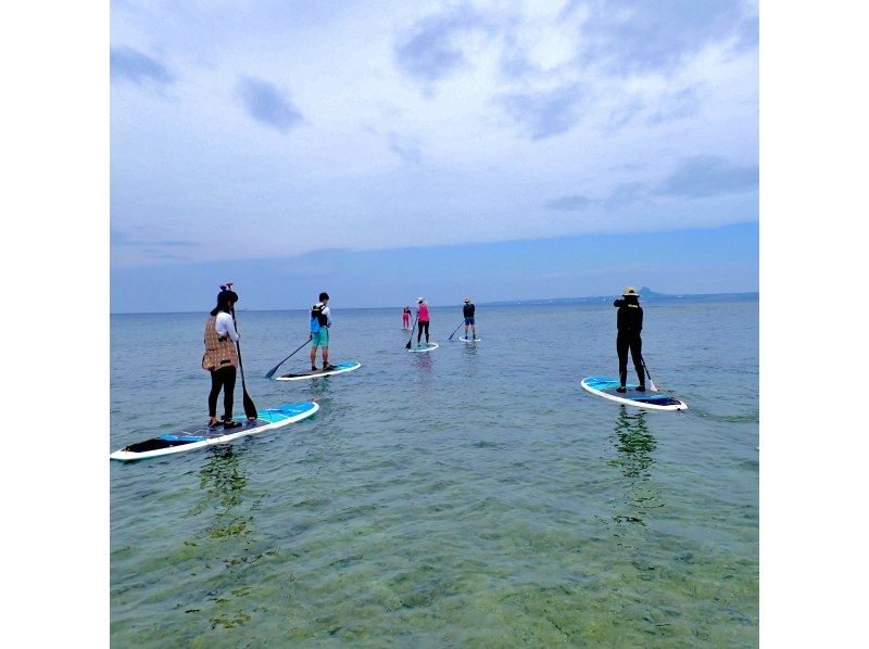 【今帰仁村、古宇利島、美ら海水族館、ジャングリア周辺開催】1組貸切り！ちょこっとSUP体験！思い出の写真は無料プレゼント