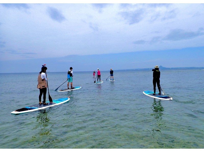 【今帰仁村・古宇利島・美ら海水族館・名護市周辺】沖縄の海を満喫！完全貸切ちょこっとSUP体験｜初心者OK・写真映え・沖縄旅行・絶景体験の紹介画像