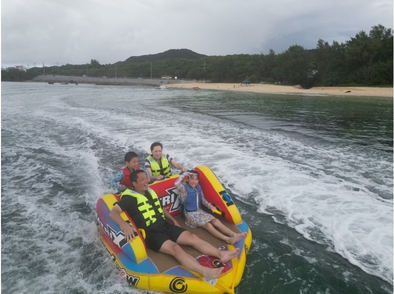 3時間バナナボート乗り放題！音楽付編集動画無料プレゼント★の紹介画像