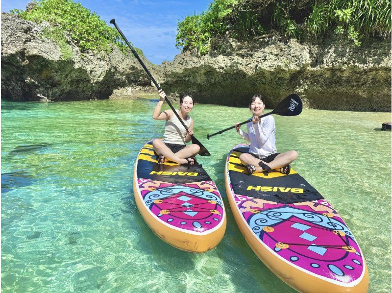 [Ishigaki Island / Private SUP Rental] Drone photography on a remote beach! Ages 3 and up welcome! Transportation available / Popular with families!の紹介画像