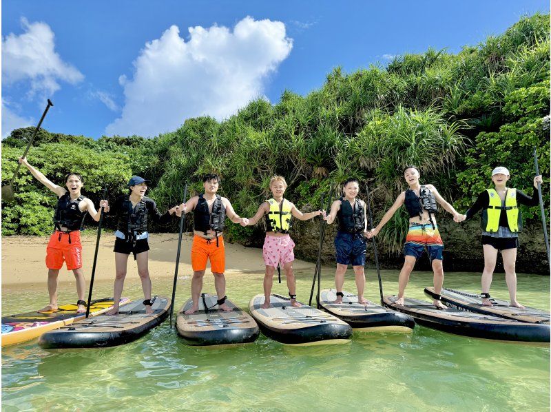 【石垣島/私人立槳衝浪租賃】在偏遠地區享受兩人專屬的立槳衝浪之旅。包含無人機攝影/包含交通/接受當日預訂！の紹介画像