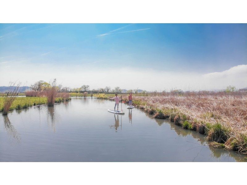 【시가&middot;비와코】 시작해도 안심! 미즈고 SUP! 초보자 체험 코스! 【1.5시간 코스】の紹介画像