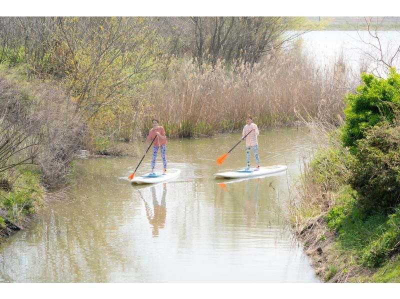 【시가&middot;비와코】 시작해도 안심! 미즈고 SUP! 초보자 체험 코스! 【1.5시간 코스】の紹介画像