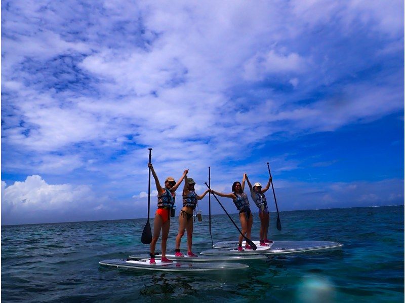 ☆スプリングセール実施中！満足度NO.1☆超欲張りセットプラン！ ウミガメシュノーケル✖クリアサップ体験【沖縄・宮古島】の紹介画像