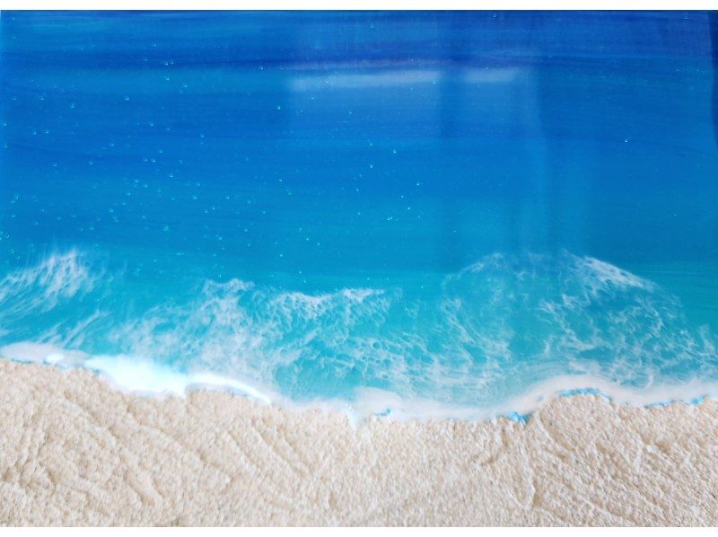 【広島】レジン波アート体験〜初めての方も安心 スタッフが丁寧にサポート！ファミリー、カップル、お子様歓迎！手ぶらOK（1名～6名）の紹介画像