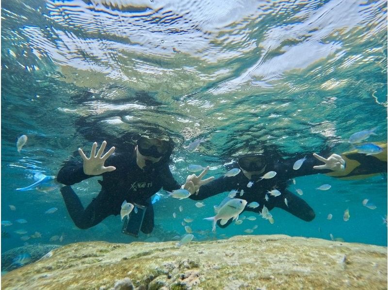 【宮古島】珊瑚礁&熱帯魚シュノーケル♪《12歳未満は子供料金‼︎当日予約OK‼︎体験90分》の紹介画像
