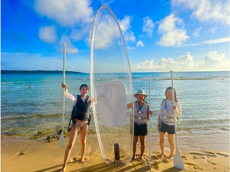 《宫古岛》【特价】在美丽的大海中体验清澈透明的SUP之旅☆【免费照片和视频数据】【免费租借】开业纪念贴纸☆赠送☆の紹介画像