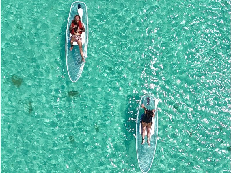 《Miyakojima》【Special price】☆Private charter☆Clear SUP & drone photography included【Free photos and video data】【Free rental】Opening commemorative sticker present☆の紹介画像