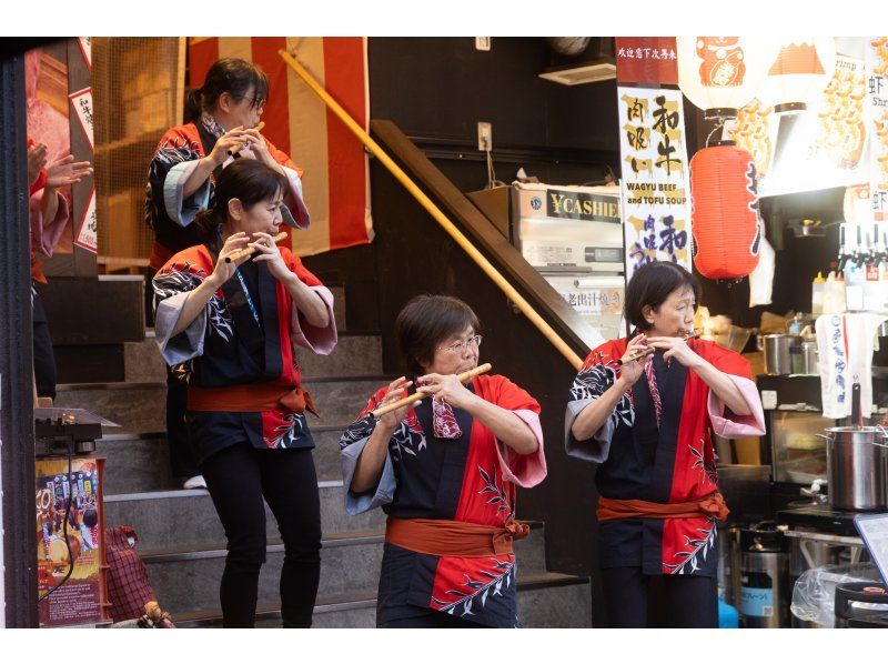 [大阪，難波]太鼓表演和體驗當地圈子野比表演體驗の紹介画像