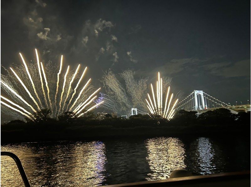 【東京・お台場】越中島 発/夢の島 着；180分貸切 ★STAR ISLAND 2025 花火観賞 ★プランの紹介画像