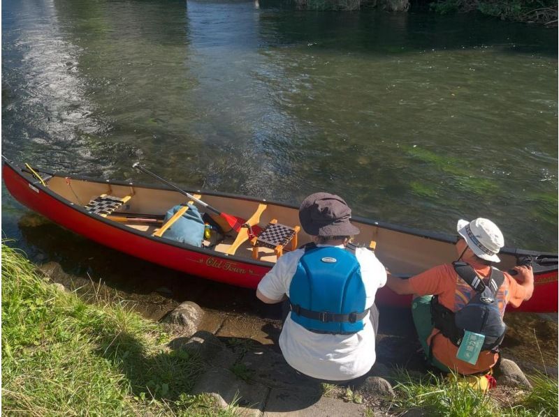 【北海道・千歳川・春夏秋冬カヌー】1組限定！自家焙煎コーヒータイムあり！ガイド同乗で安心♪日本トップレベルの清流・千歳川でカヌー！の紹介画像