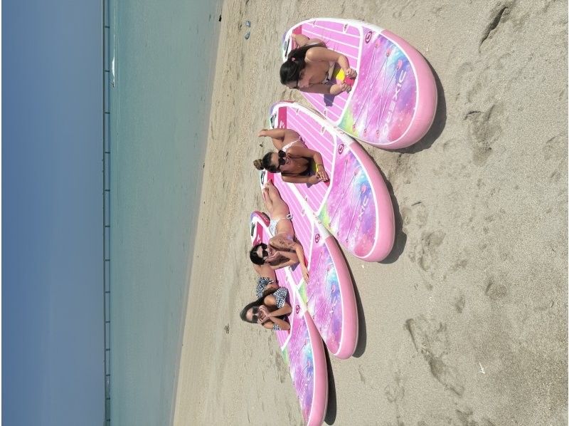 【宮古島/最安値】SUPで見る海ぽちゃサンセットツアー（記念写真プレゼント）の紹介画像