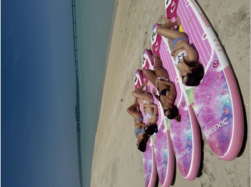 【宮古島/最安値】SUPで見る海ぽちゃサンセットツアー（記念写真プレゼント）の紹介画像