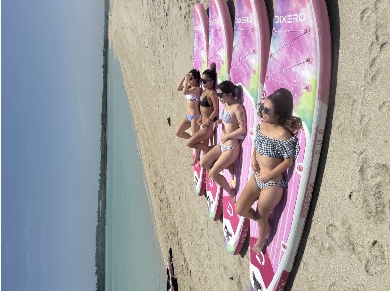 【宮古島/最安値】SUPで見る海ぽちゃサンセットツアー（記念写真プレゼント）の紹介画像