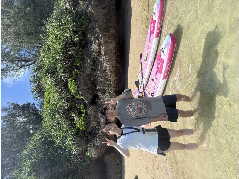 【宮古島/最安値】SUPで見る海ぽちゃサンセットツアー（記念写真プレゼント）の紹介画像