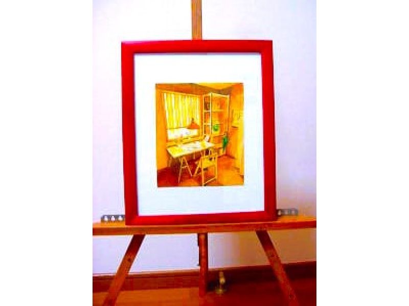 [Osaka Nishitengachaya] A workshop to draw interior perspective <your favorite room> with transparent watercolors!の紹介画像