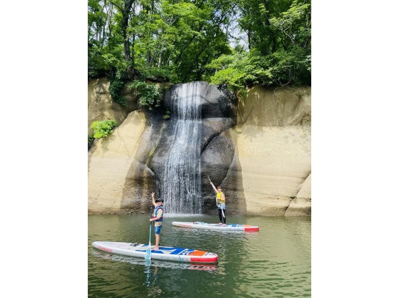 [宮城 / 仙台] 輕鬆的槳板之旅穿越峽谷和瀑布の紹介画像