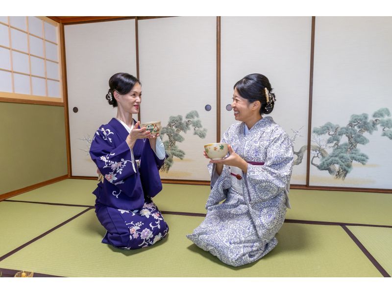 [Kyoto, Gojo] Tea ceremony experience in Kyoto (Kimono rental available)の紹介画像