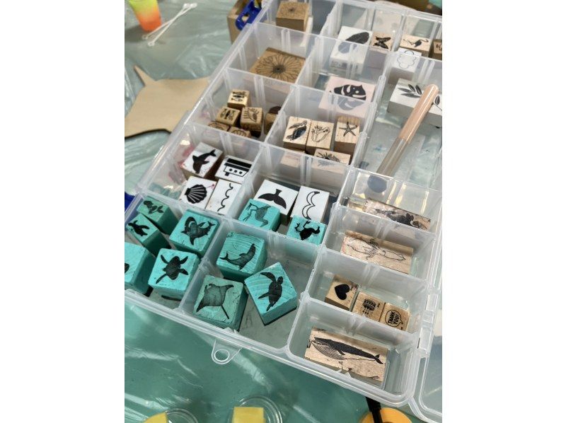 [Okinawa, Ishigaki Island] Create your own ocean! Choose from our selection of boards, manta rays, and sea turtles. Yaeyama Ocean Resin Artの紹介画像