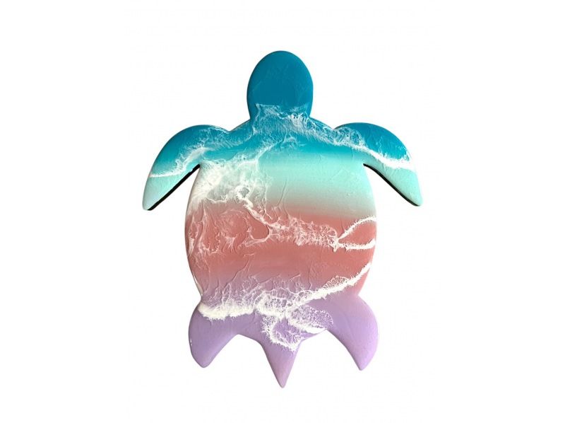 [Okinawa, Ishigaki Island] Create your own ocean! Choose from our selection of boards, manta rays, and sea turtles. Yaeyama Ocean Resin Artの紹介画像