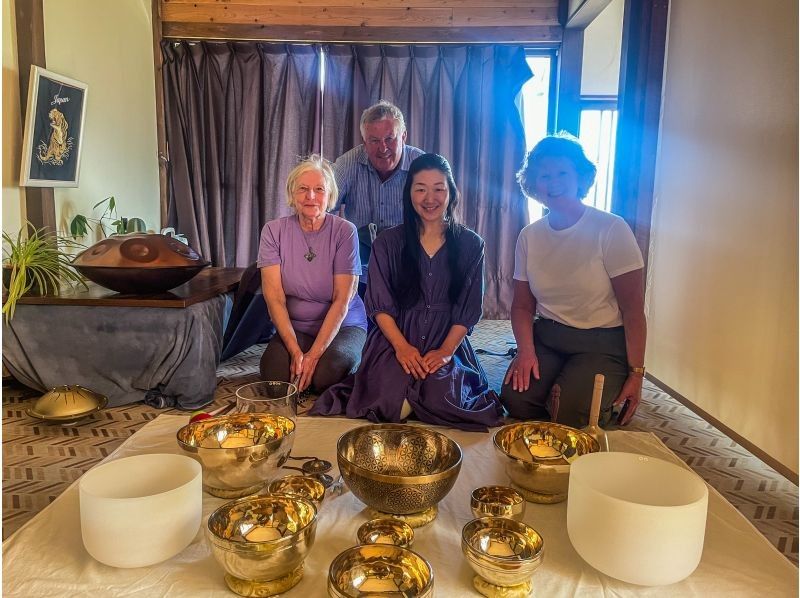 [Oita/Beppu] Private sound bath, meditation and hot spring mindfulness retreat in a studio with an ocean viewの紹介画像