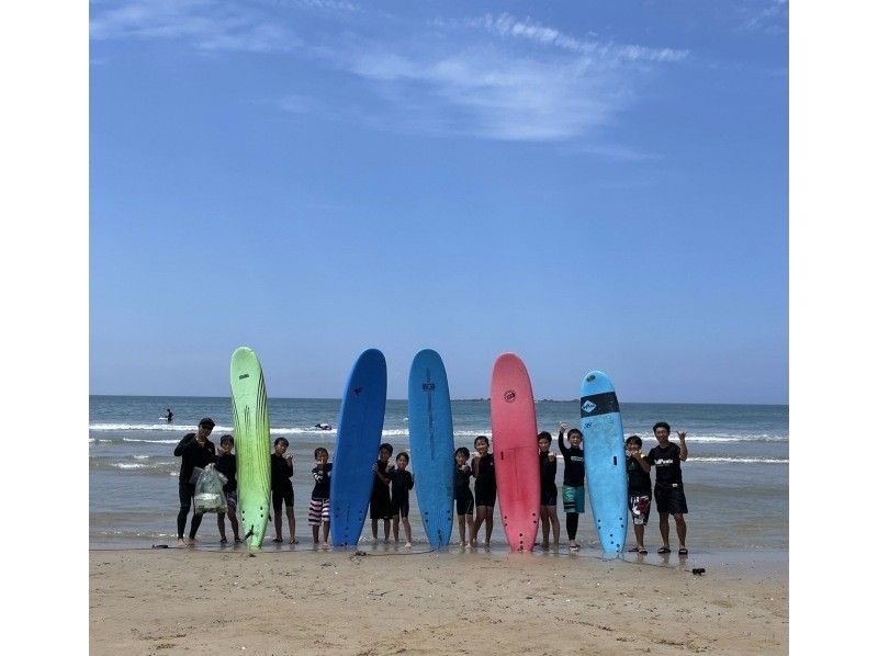 【후쿠오카・이토시마】서핑 체험!손님 OK!액티비티 세트 플랜으로 파도의 컨디션에 맞추어 보드를 선택!の紹介画像