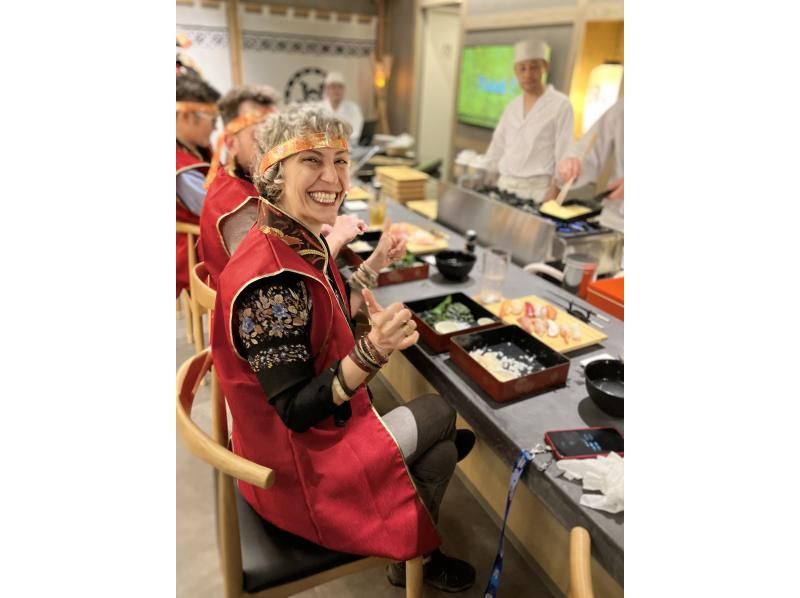 [Tokyo, Asakusa] Experience making sushi while feeling like you've traveled back in time to the Sengoku period! Entertainment Restaurant/Shogun Courseの紹介画像