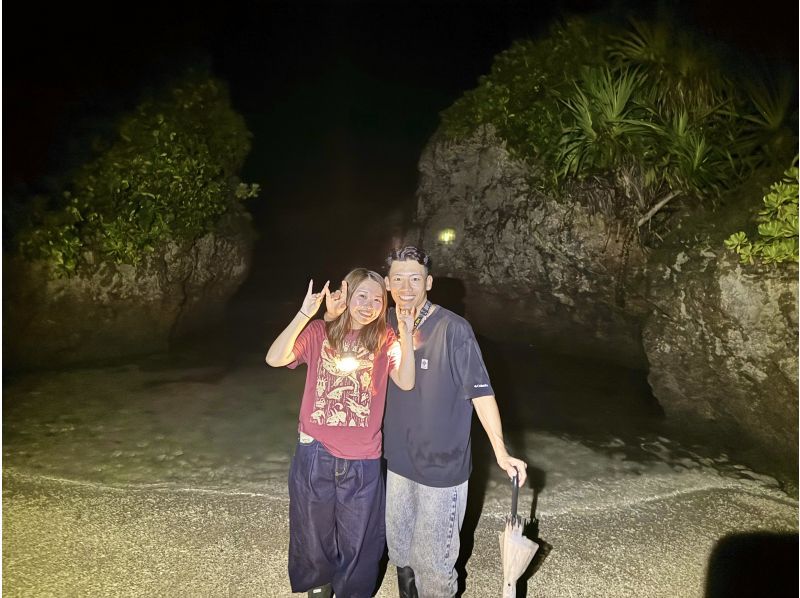 [เกาะอิชิงากิ | ผจญภัยในป่ายามค่ำคืน] ค้นหาปูมะพร้าวและชมท้องฟ้ายามค่ำคืนที่เต็มไปด้วยดวงดาว ★ กินกุ้งตั๊กแตนทันที ♪ ฮิตสุดๆ สำหรับครอบครัว! ⭐︎ทำได้แม้ในขณะฝนตก⭐︎の紹介画像