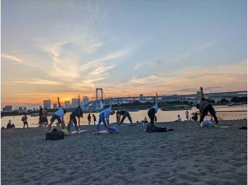 7/6【お台場海浜公園】ビーチヨガの紹介画像