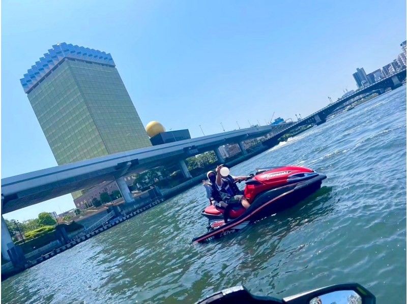 [Tokyo, off the coast of Haneda Airport] Exhilarating touring on a personal watercraft (PWC)! ~ Sightseeing in Tokyo from the river ~ Guaranteed to be photogenic ★の紹介画像