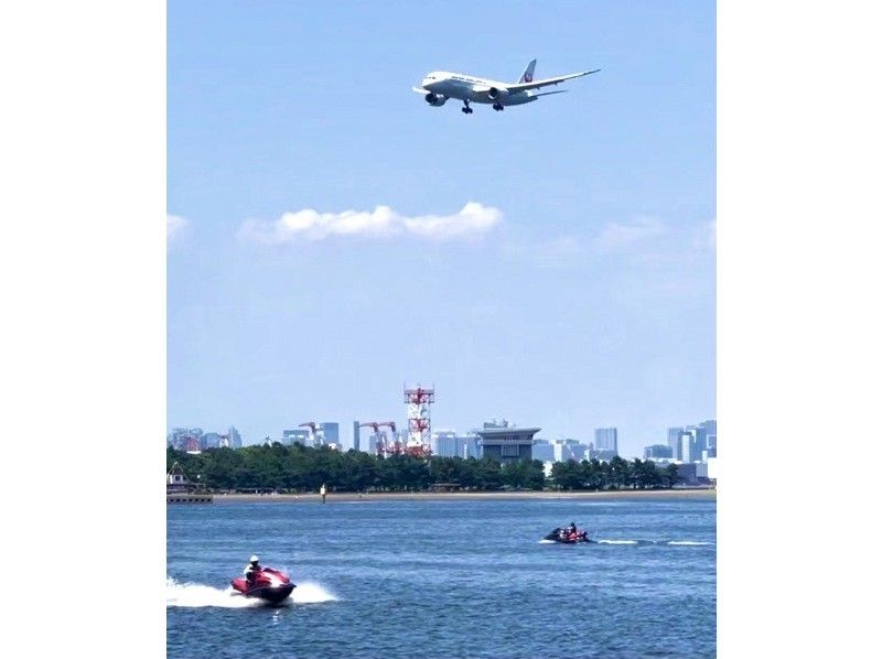 [Tokyo, off the coast of Haneda Airport] Exhilarating touring on a personal watercraft (PWC)! ~ Sightseeing in Tokyo from the river ~ Guaranteed to be photogenic ★の紹介画像