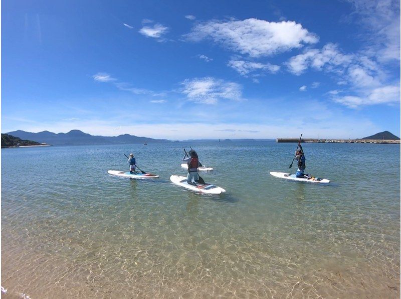 【福岡・糸島】SUP体験！安定感抜群のボードを使用してるから、初心者でも安心！のコピーの紹介画像