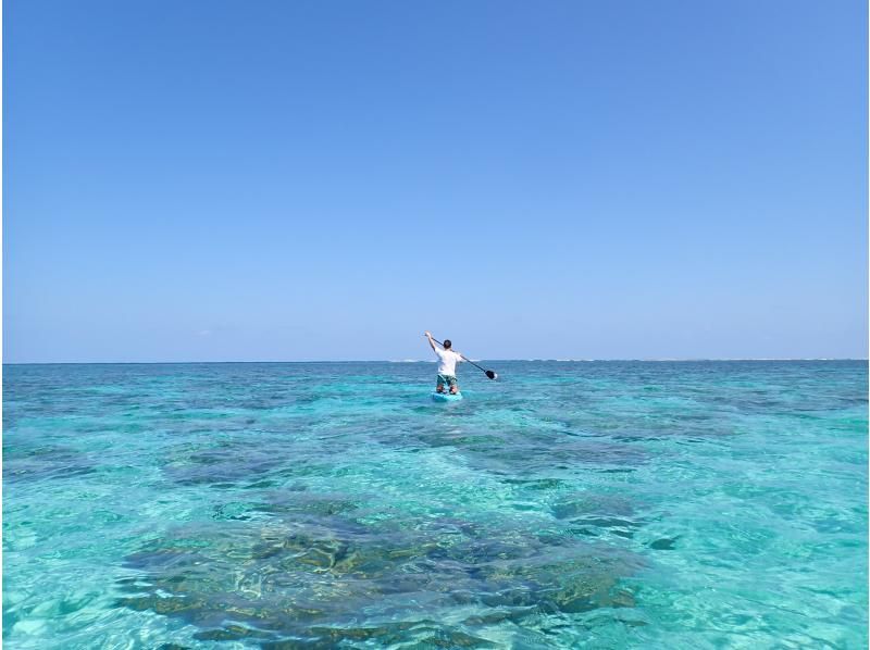 Miyakojima "Experience the Miyako Blue!!" Private charter [SUP tour] for one group only ★Child rates available! ★Same-day reservations OK! ★Free photo data!の紹介画像