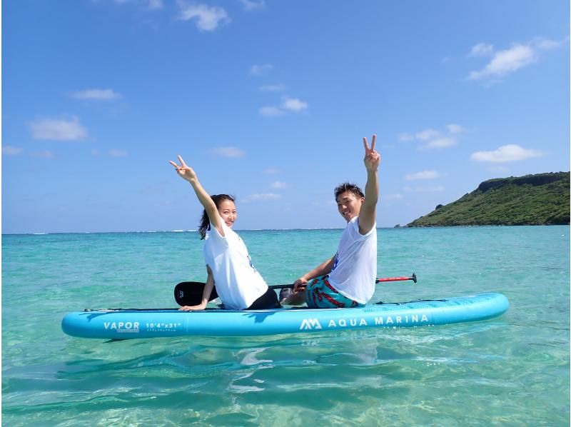 Miyakojima "Experience the Miyako Blue!!" Private charter [SUP tour] for one group only ★Child rates available! ★Same-day reservations OK! ★Free photo data!の紹介画像