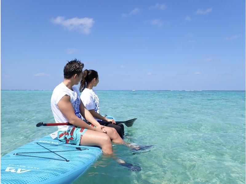 Miyakojima "Experience the Miyako Blue!!" Private charter [SUP tour] for one group only ★Child rates available! ★Same-day reservations OK! ★Free photo data!の紹介画像