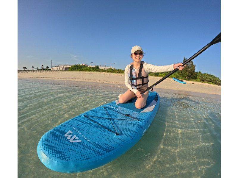 Miyakojima "Experience the Miyako Blue!!" Private charter [SUP tour] for one group only ★Child rates available! ★Same-day reservations OK! ★Free photo data!の紹介画像